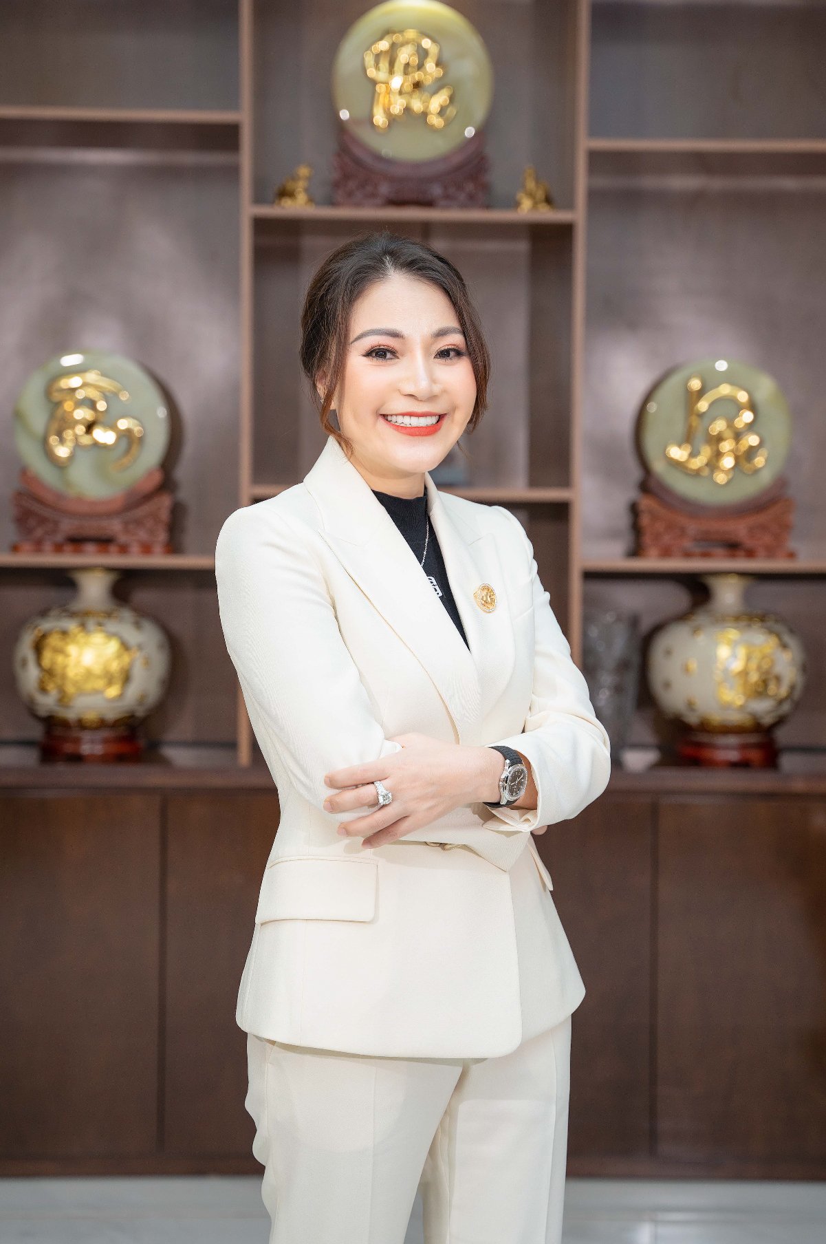 Bà Vũ Thị Thúy - Chủ tịch HĐQT Công ty BĐS Nhật Nam