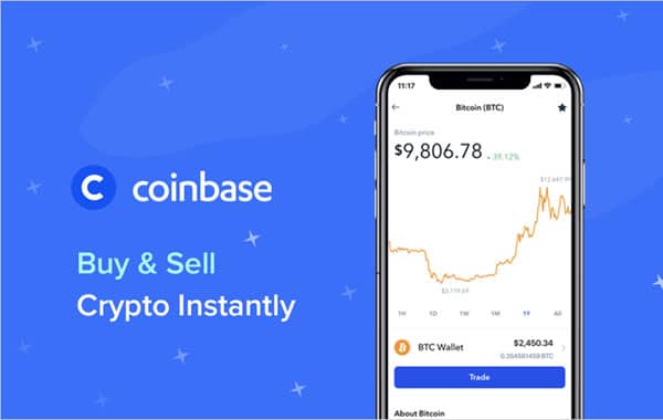 App Coinbase – Buy & sell Bitcoin