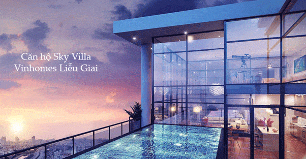 Sky Villa tại Vinhomes Metropolis