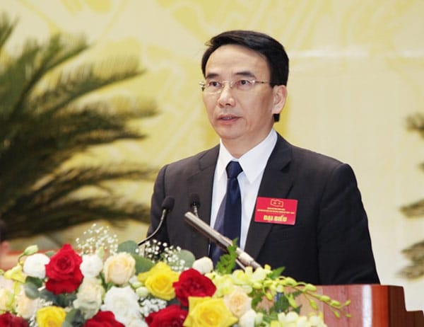 Giám đốc Sở kế hoạch và đầu tư tỉnh Vĩnh Phúc  ông Nguyễn Văn Độ 